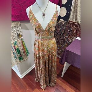 NWOT Paisley Print Maxi Dress